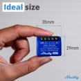 thumbnail image 2 of Shelly 1 Mini Gen3 | WiFi & Bluetooth Smart Switch Relay 1 Channel 8A | Home Automation | Compatible with Alexa & Google Home | iOS Android App | No Hub Required | Dry Contacts, 2 of 4