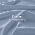 thumbnail image 3 of Swift Home Ultra Soft Solid Duvet Cover Set, Queen, Blue, 3 of 6