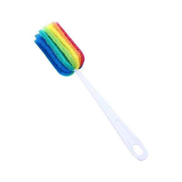 Product Category Cleaning Brush 1 Product Title Bottle Brush Cleaner 4PCS Sponge Cleaning Brushes Long Handle Scouring Pad Scrub Brushes For Kitchen Clean Glasses Mugs Cups