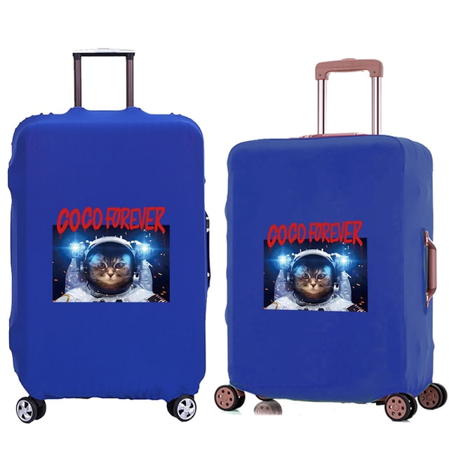 Travel Luggage Protective Cover Astronaut Pattern Travel Accessories Elastic Suitcase Case Apply To 18-28inch 8astronaut001 M