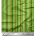 thumbnail image 1 of Soimoi Rayon Fabric Vertical Stripe Print Sewing Fabric Yard 42 Inch Wide, 1 of 5