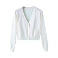 thumbnail image 1 of Mode Durable Cardigan Tricoté à Manches Longues pour Femmes Printemps et Automne - Hontri, 1 of 2