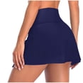 thumbnail image 4 of Qertyioot Jupe de Maillot de Bain pour Femme à Lacets Ourlet Coloré Plissée Pièce Unique, 4 of 4