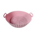 thumbnail image 1 of Pink Reusable Fryer Liner In Pink Silicone For Air Fryer #43u31, 1 of 4