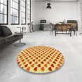 thumbnail image 4 of Ahgly Company Tapis Rectangulaire Lavable en Machine Intérieur Transitionnel Orange Rouge Orange, 2 Pieds x 5 Pieds, 4 of 7