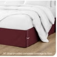 thumbnail image 2 of Swift Home Premium Bed Skirt 14-Inch Tailored Drop, 1 Pack, Twin, 2 of 5