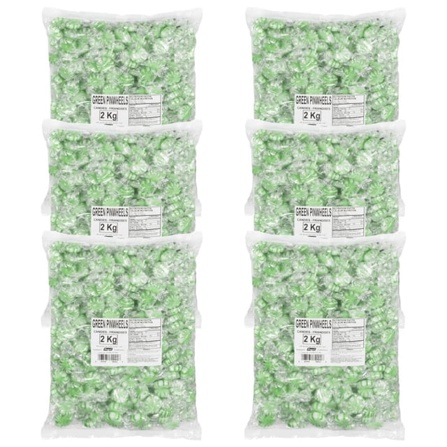 REGAL Green Pinwheel Candy 2kg/4.4lbs - Sweet and Eye-Catching Delights