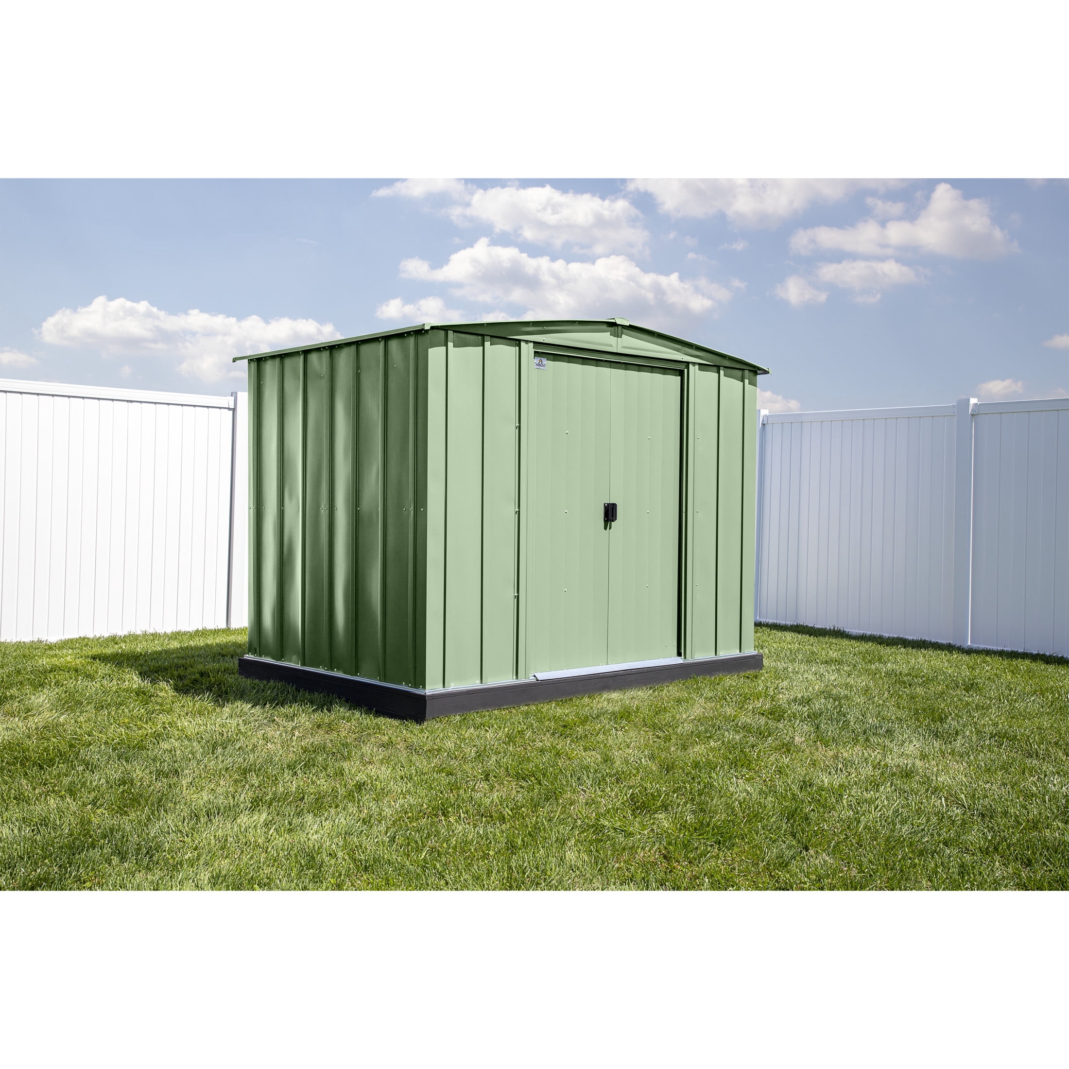 Arrow 8 x 6 x 6 ft Green Shed