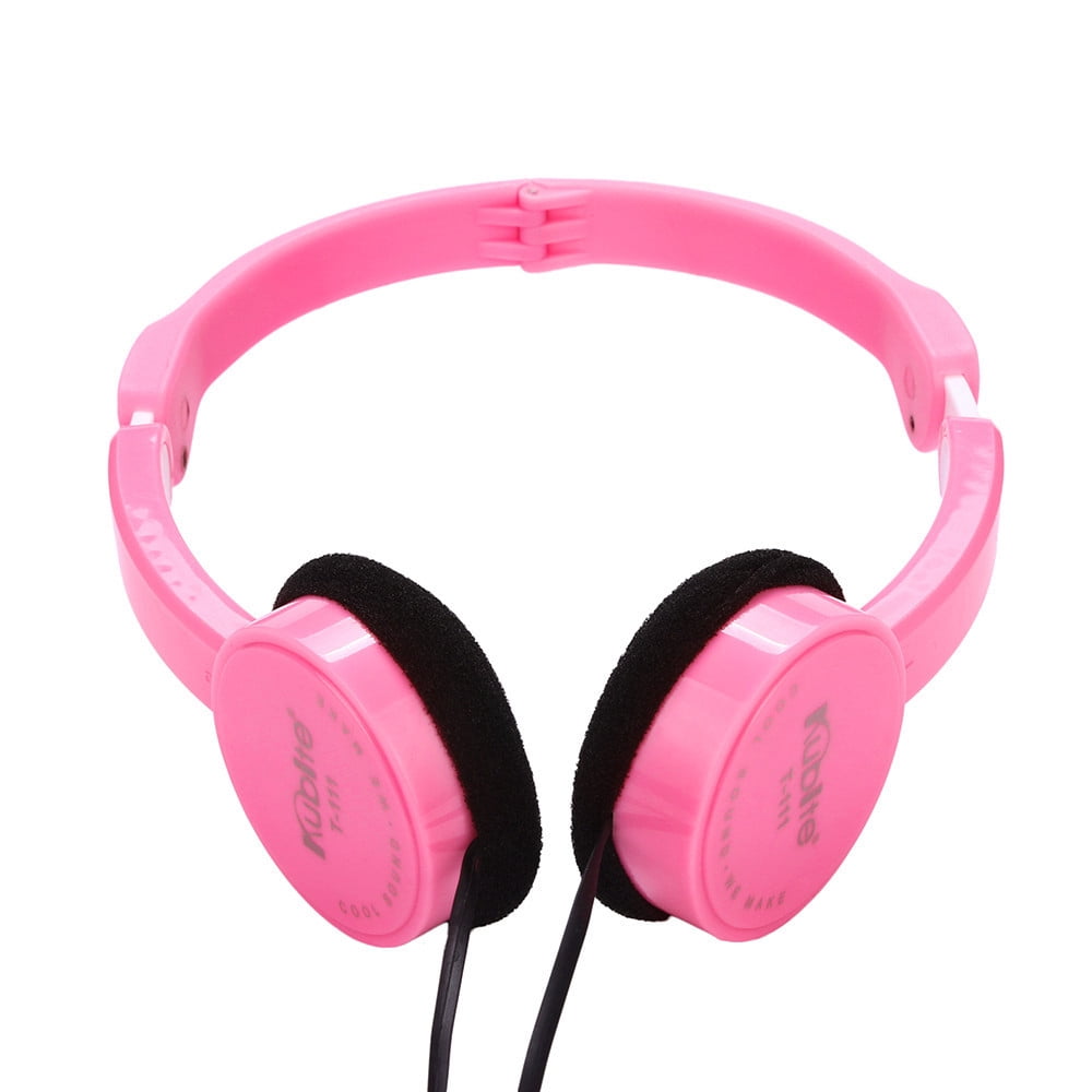 SUWHWEA Kubite Kids Wire Headphones On Ear Foldable Stereo Headset For Kids Earphone