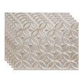 thumbnail image 1 of FASÃ„DE Rings Decorative Vinyl 18in x 24in Backsplash Panel in Vintage Metal (5 Pack), 1 of 15