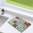 thumbnail image 3 of Drying Mat for Kitchen Counter,Kitchen Drying Mat Kitchen Drainage Mat No Wash Insulation Mat Slip Meal Mat Bowl and Drying Mat Bowls for Kitchen,Drying Mats for Countertop, 3 of 6