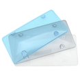 thumbnail image 3 of HLONK Clear License Plate Cover Frame 2pcs  Weather Novelty/License Plate Bubble Fits Any  Plates Front And Back License Plates, 3 of 3