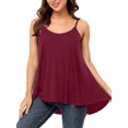thumbnail image 1 of Flowy Tank Tops for Women Camisole with Adjustable Spaghetti Casual Cami Tank Top, 1 of 6