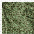 thumbnail image 4 of Soimoi Green Rayon Fabric Coffee Beans Food Decor Fabric Printed Yard 42 Inch Wide, 4 of 5