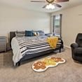 thumbnail image 4 of Chmadoxn Bathroom Rugs, Rugs for Living Room, Area Rug, Bath Mat Flower Bedroom Bedside Blanket-living Room Coffee Table Blanket- Window Fully Covered With Blanket And Against-slip Carpet Floor Rugs, 4 of 8