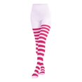 thumbnail image 4 of Women's Halloween Christmas Colorful Patchwork Striped Pantyhose, 4 of 4