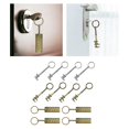 thumbnail image 3 of jifeng 12 Pcs Porte-Clés en Alliage de Zinc Vernier Caliper Pendentif Porte-Clés, 3 of 8