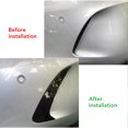 thumbnail image 4 of 2 Pcs Rear Bumper Spoiler Air Vent Cover Lower Air Vent Cover Trim Frame Replacement for  CLS Class W218 C218 Car Interior Exterior Modification, 4 of 7