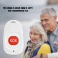 thumbnail image 1 of Dioche Emergency Button, Portable White ABS Material Anti-collision SOS Button Alarm, Unique Students The Elderly For Child Night Walkers Women, 1 of 8