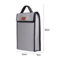 thumbnail image 3 of Fireproof Document Bag Waterproof Security Foldable Bags Safe Box Money Battery Cash Passport Organizer;Fireproof Document Bag Waterproof Safe Box Money Battery Passport Organizer, 3 of 5