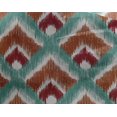 thumbnail image 4 of oneOone Georgette Viscose Fabric Argyle Style Ikat Printed Craft Fabric BTY 42 Inch Wide, 4 of 4