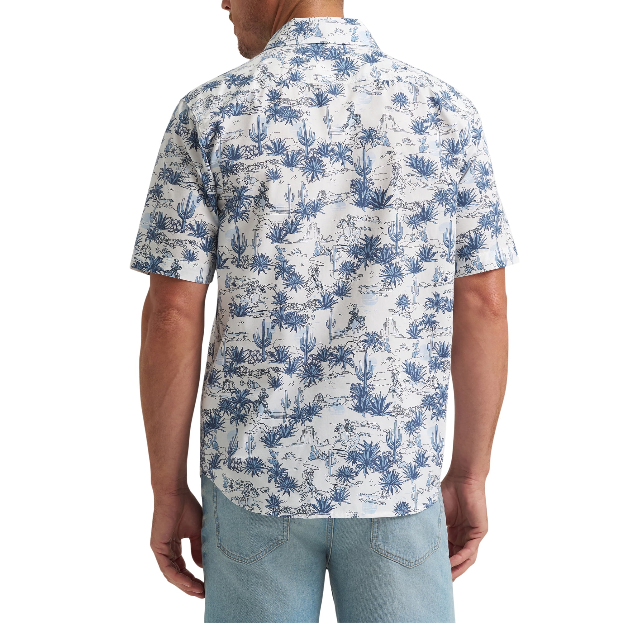 Chemise imprimée à manches courtes pour hommes Wrangler