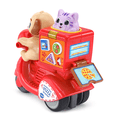 thumbnail image 3 of VTech Presse et Roule Scooter rapido avec chiot et chaton - Jouets pour tout-petits - Version anglaise, 12-36 Mois, 3 of 12