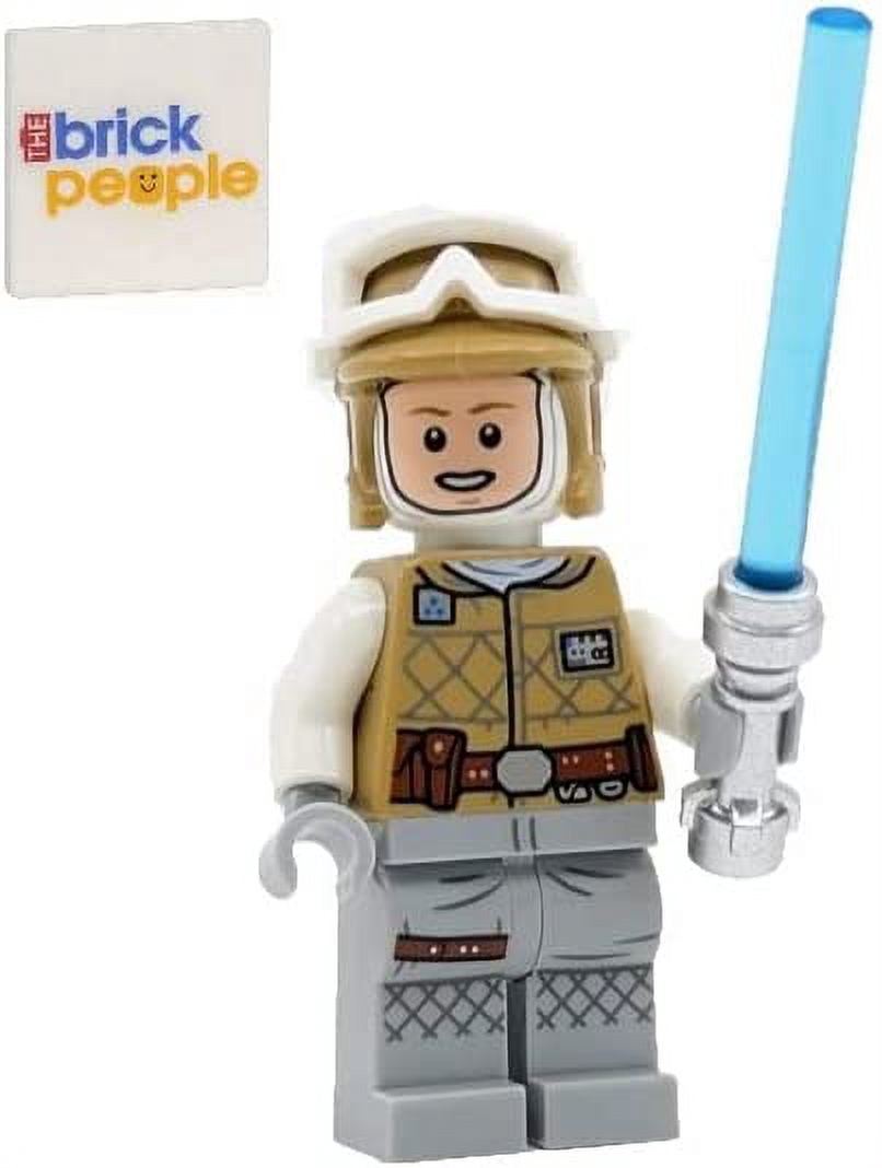 LEGO Star Wars: Luke Skywalker Hoth Minifigure (Balaclava Head) with Lightsaber