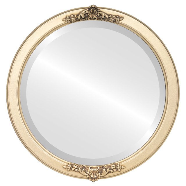 Athena Framed Mirror - Gold Spray