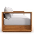 thumbnail image 2 of Modway Tahoe Canapé de Mobilier de Patio Extérieur en Acacia, Gris Pâle, 2 of 11