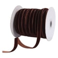 thumbnail image 2 of TopLLC Velours 1 cm Ribbon Flocage Ribbon Velours Bijoux Bricolage Ribbon Accessoires Nœud Ribbon 50 Yards en Liquidation, 2 of 2