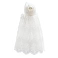 thumbnail image 4 of Glamulice Robe de Baptême Fleurie pour Bébé Fille Robe de Fête Formelle pour Occasion Spéciale, Blanc, 3, 4 of 5