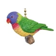 thumbnail image 1 of Clementine Designs Tropic Rainbow Lory Lorikeet Parrot Ceiling Fan Pull, 1 of 2