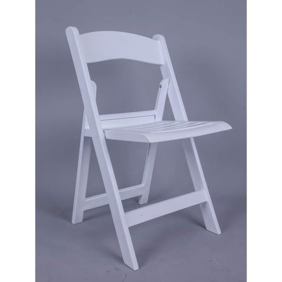 Commercial Seating Products Resin White Folding Chairs