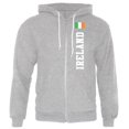 thumbnail image 1 of St Patricks Day Ireland Flag World Cup Mens Full Zip Hoodie, 1 of 1