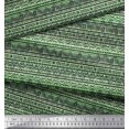 thumbnail image 2 of Soimoi Silk Fabric Geometric African Print Fabric by the Yard 42 Inch Wide, 2 of 3