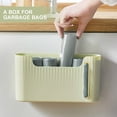 thumbnail image 1 of Tyidzon Trash Bag Dispenser & Grocery Bag Holder Plastic Bag Holder with Large Storage Capacity and Wall-Mounted Design, Grocery Garbage Bag Organizers for Kitchen Organization, 1 of 2