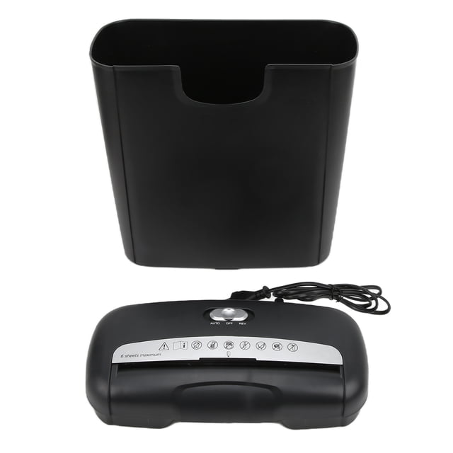 Broyeur de Papier Électrique, Déchiqueteuse de Papier Efficace Pratique pour la Maison Déchiqueteuse de Papier Déchiqueteuse de Fichiers Ultra Réactive
