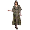 thumbnail image 4 of Moomaya Caftan pour Dames Tenue de Détente des Fêtes Robe Maxi Robes Africaines pour Femmes, 4 of 6