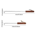 thumbnail image 2 of Barbecue Forks Set for Grilling – Stainless Steel Meat Turner Hook with Wooden Handle BBQ Tools for Grilling Griddle Kitchen Cooking Durable Kitchen Accessories, 2 of 5