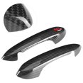 thumbnail image 4 of Side Door Handle Protector 1Pair Car Modification Carbon Fiber Door Handle Cover Trim For  A90 2018-2021, 4 of 8