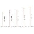 thumbnail image 2 of Unique Bargains Large Eye Sewing Needles Stainless Steel Embroidery Thread Needle 25 Pack, 2 of 6