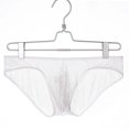 thumbnail image 4 of Fridja Hommes Décontracté Mode Uni Séduisant Découpes Dossiers Ouverts Culottes en Soie Glacée Classiques Multipack Culottes, 4 of 5