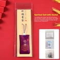thumbnail image 2 of Yellow Traditional Chinese Embroidered Double-Sided Sachet Bag - Spiritual Salt Pouch for Wealth, Health & Protection, Aromatherapy Cloth with Ancient Charm, Portable Decorative for Stress Relief &, 2 of 6