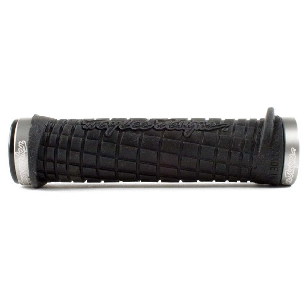 GRIPS ODI TROY LEE DESIGN BLK/GRY LOCK-ON BONUS PACK