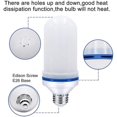thumbnail image 2 of LED by the flameffekt, 4-position flamlampor, 2-pack, blue E26, 2 of 4