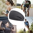 thumbnail image 3 of Men Women Hair Bandage Sweat-Absorbing for Jog Basketball Running (Red), 3 of 4