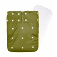 thumbnail image 1 of KaWaii Incontinence Adult Cloth Diaper With 1 XL Diaper Insert, Adjustable Reusable Postpartum Protective Underwear - Basil, 1 of 5
