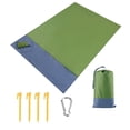 thumbnail image 1 of Extra Large Beach Blanket Beach Blanket Sandproof, Extra Large Beach Mat, Big & Compact Sand Free Mat Quick Drying, Portable Outdoor Camping Blankets Sand Free Beach Blankets, 1 of 5