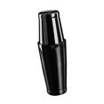thumbnail image 3 of GUOOL Professional Bartender Starter Kit Set Shaker Tin Set Black, 3 of 5